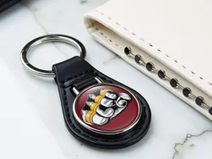 Coach Keychain High-Quality Leather Tuning Style